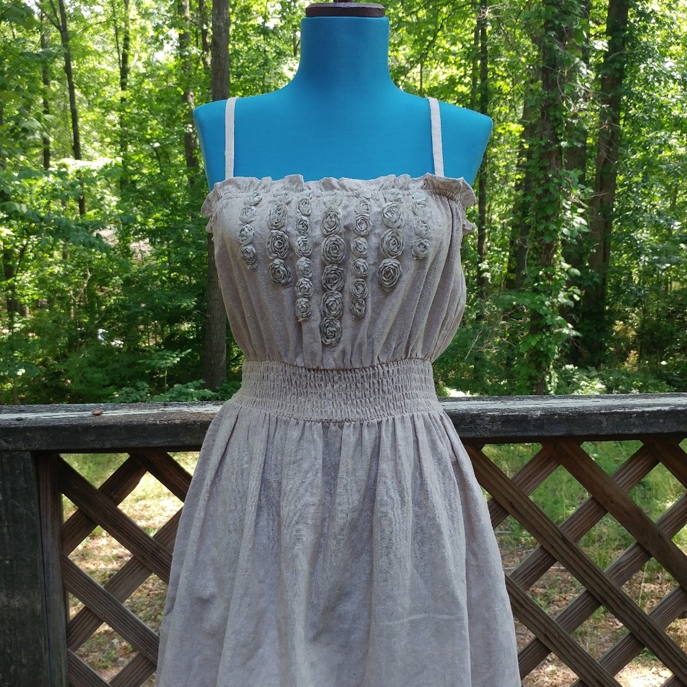 Deja Vu Sleeveless Mini Dress - Size Medium